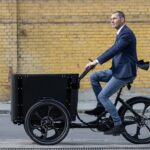 Cargobike med helstøbte magnesiumfælge